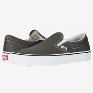 NWOT Vans Gray Slip-on
